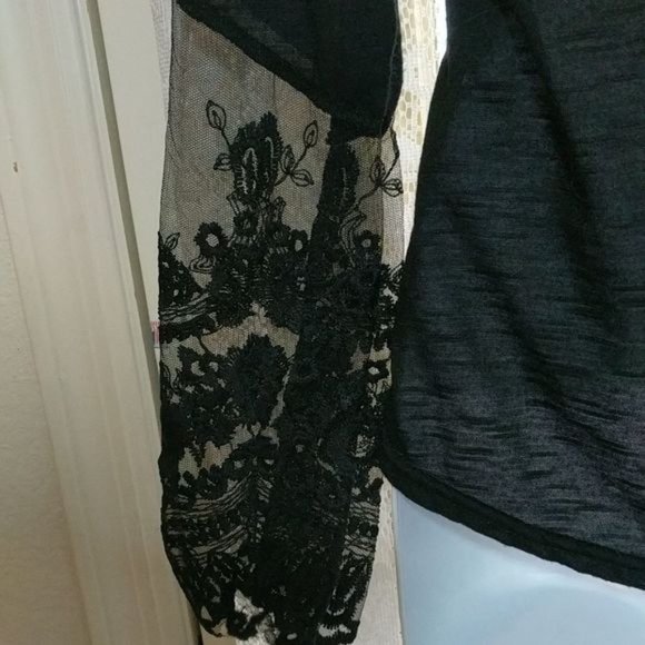 3/$25 NWOT black top - Picture 3 of 3